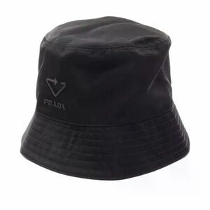 Prada Black Re-Nylon Bucket Hat